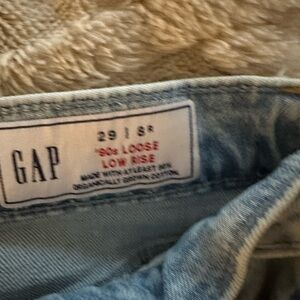 GAP Light Blue Low Rise Jeans